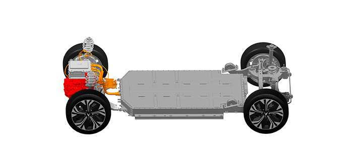 Khung gầm xe vinfast vf6